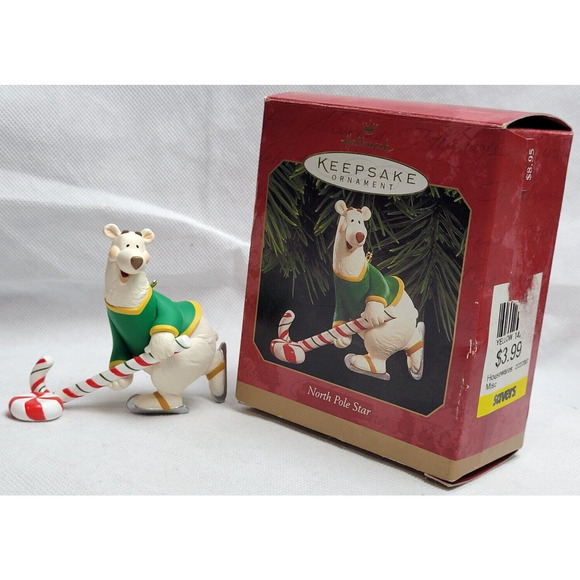 1999 Hallmark Keepsake Christmas Ornament North Pole Star - Picture 1 of 5